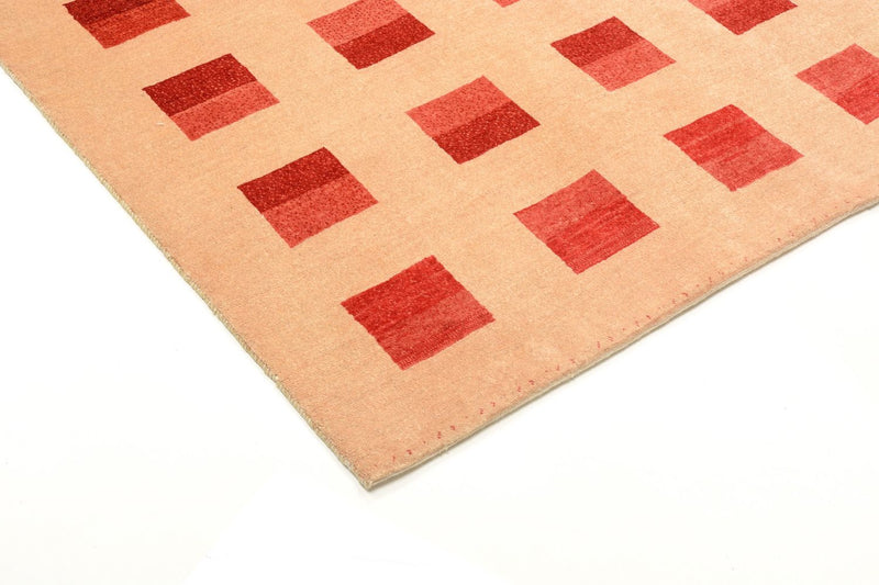 Gabbeh Tæppe - Loribaft Persisk - 211 x 151 cm - rød