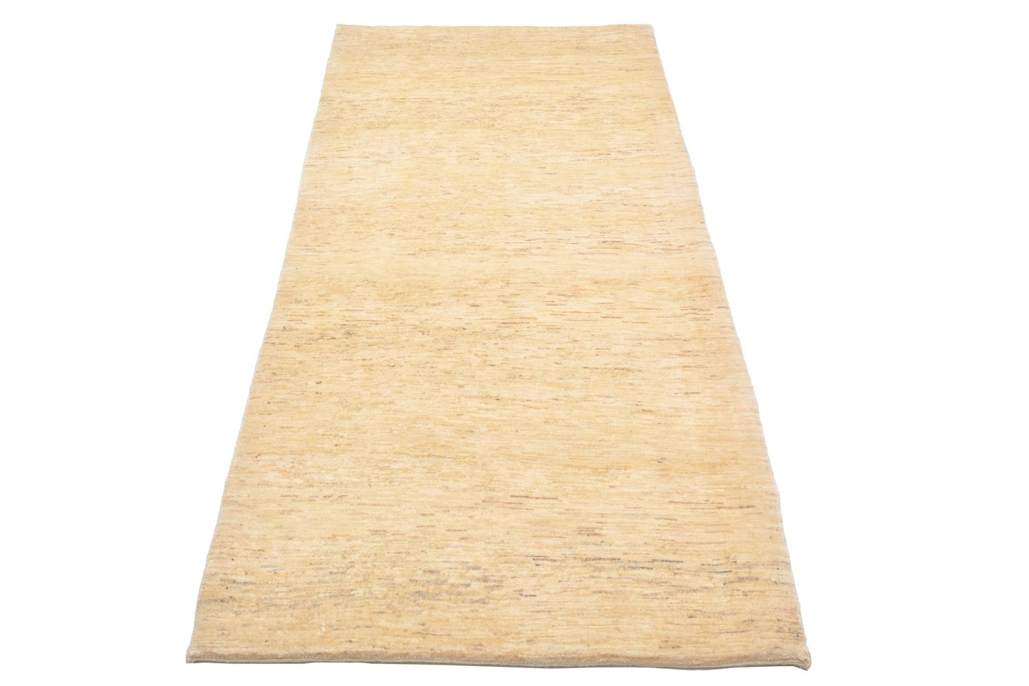 Løber Gabbeh Tæppe - Loribaft Persisk - 203 x 88 cm - natur
