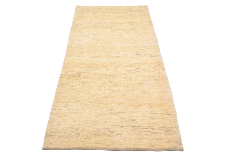 Løber Gabbeh Tæppe - Loribaft Persisk - 203 x 88 cm - natur