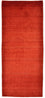 Løber Gabbeh Tæppe - Loribaft Persisk - 208 x 86 cm - rød