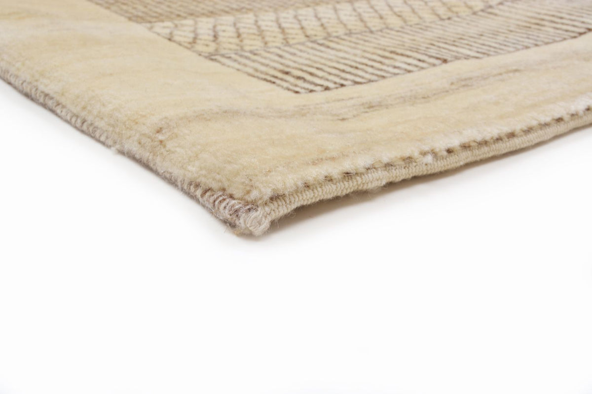 Gabbeh Tæppe - Loribaft Persisk - 164 x 114 cm - natur