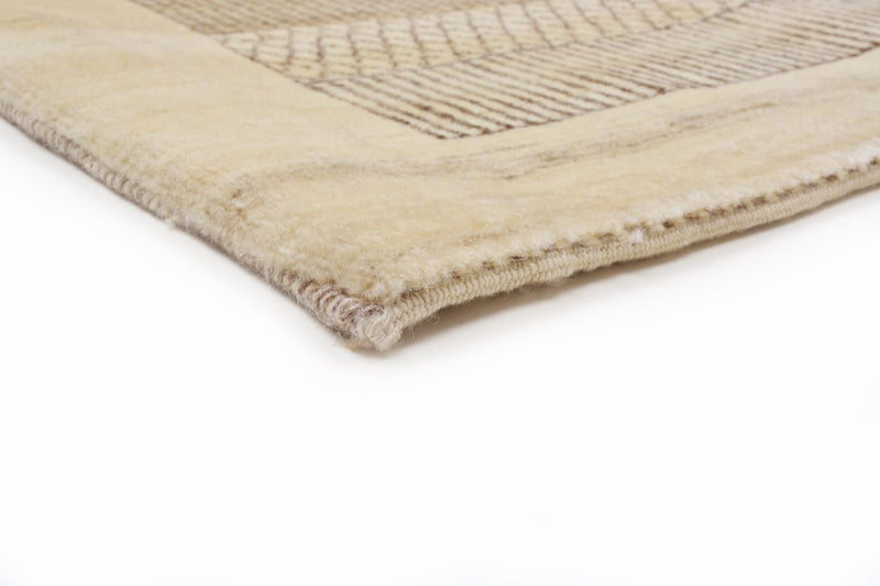 Gabbeh Tæppe - Loribaft Persisk - 164 x 114 cm - natur