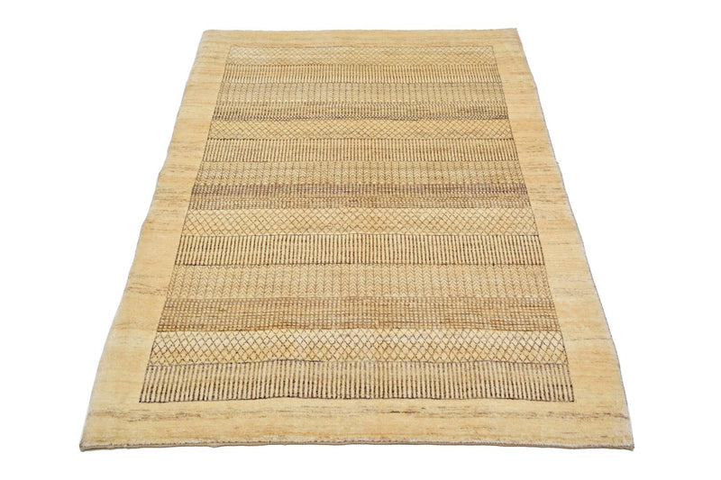Gabbeh Tæppe - Loribaft Persisk - 164 x 114 cm - natur