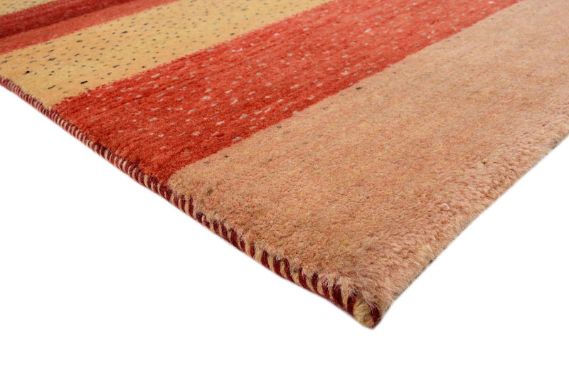 Løber Gabbeh Tæppe - Loribaft Persisk - 202 x 86 cm - rød