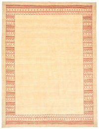 Gabbeh Tæppe - Loribaft Persisk - 198 x 150 cm - beige