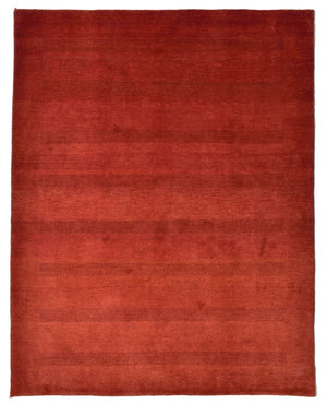 Gabbeh Tæppe - Loribaft Persisk - 196 x 152 cm - rød