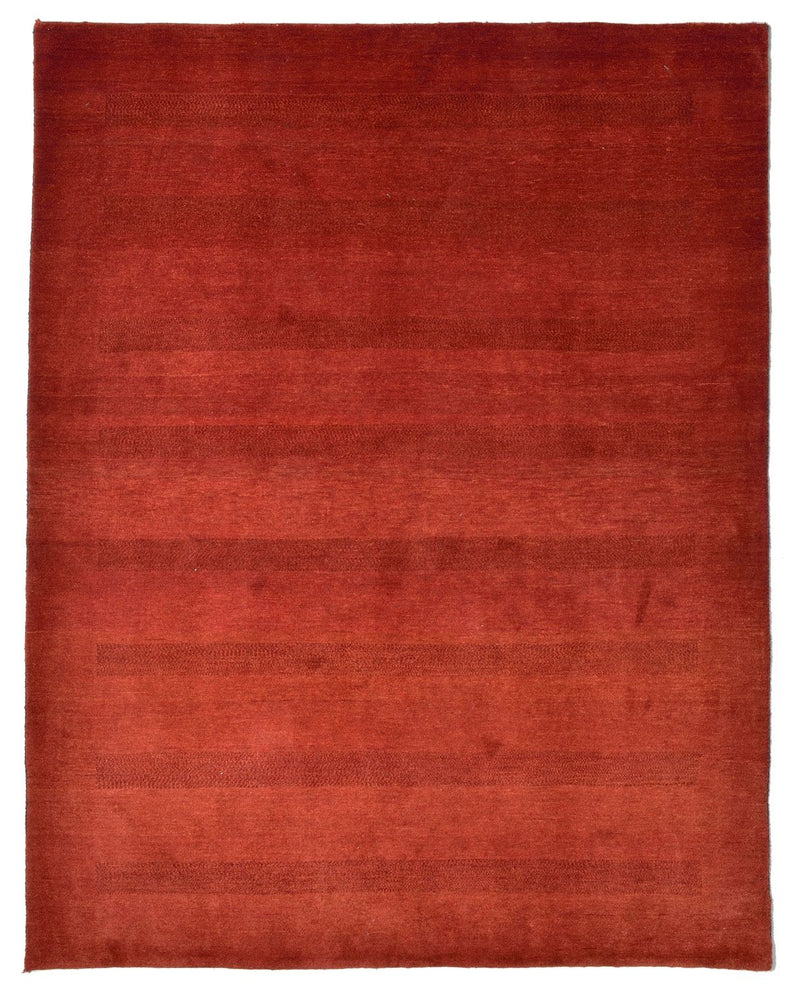Gabbeh Tæppe - Loribaft Persisk - 196 x 152 cm - rød