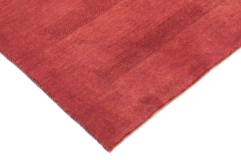 Gabbeh Tæppe - Loribaft Persisk - 196 x 152 cm - rød
