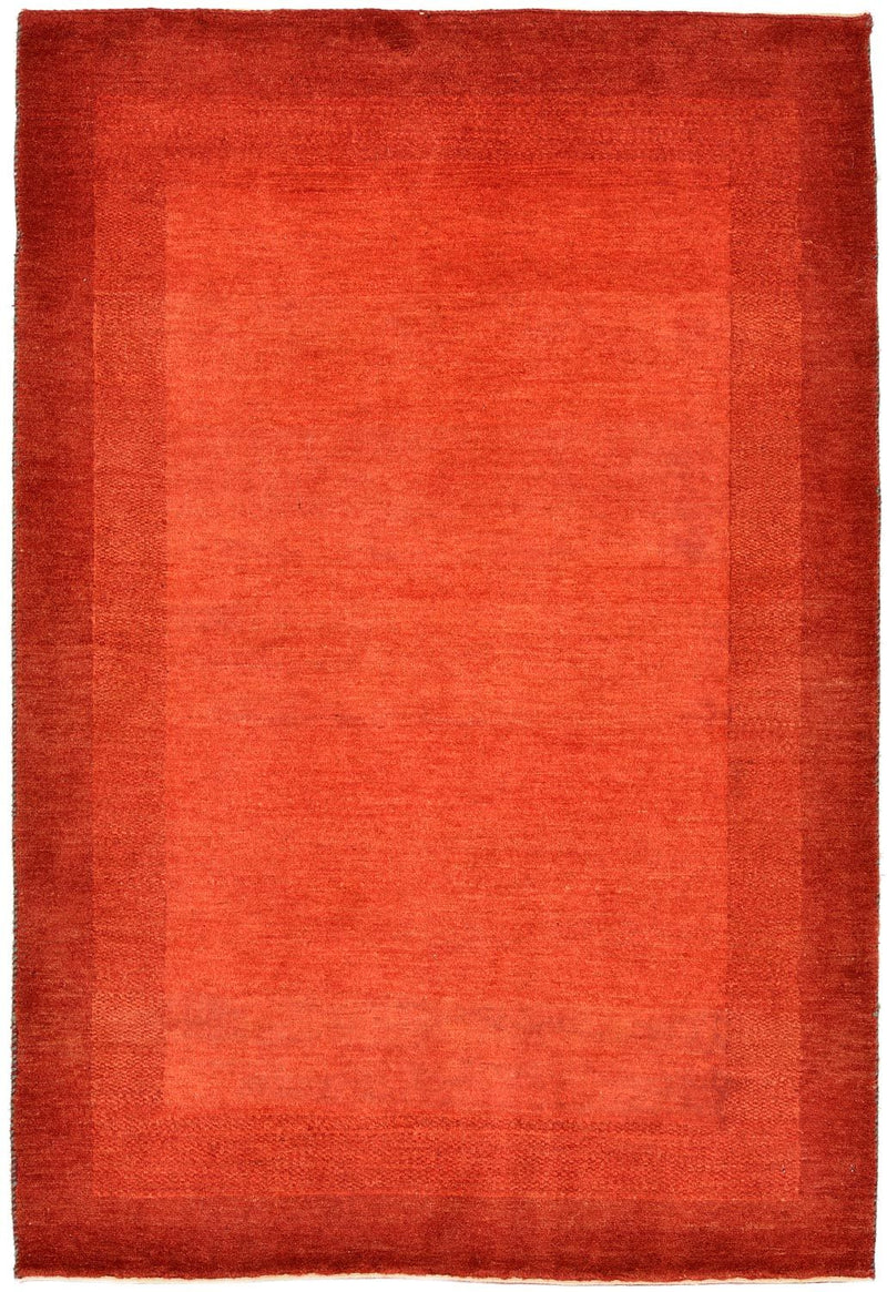 Gabbeh Tæppe - Loribaft Persisk - 149 x 101 cm - rød