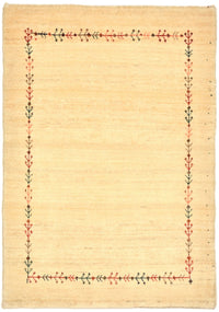 Gabbeh Tæppe - Loribaft Persisk - 93 x 64 cm - natur