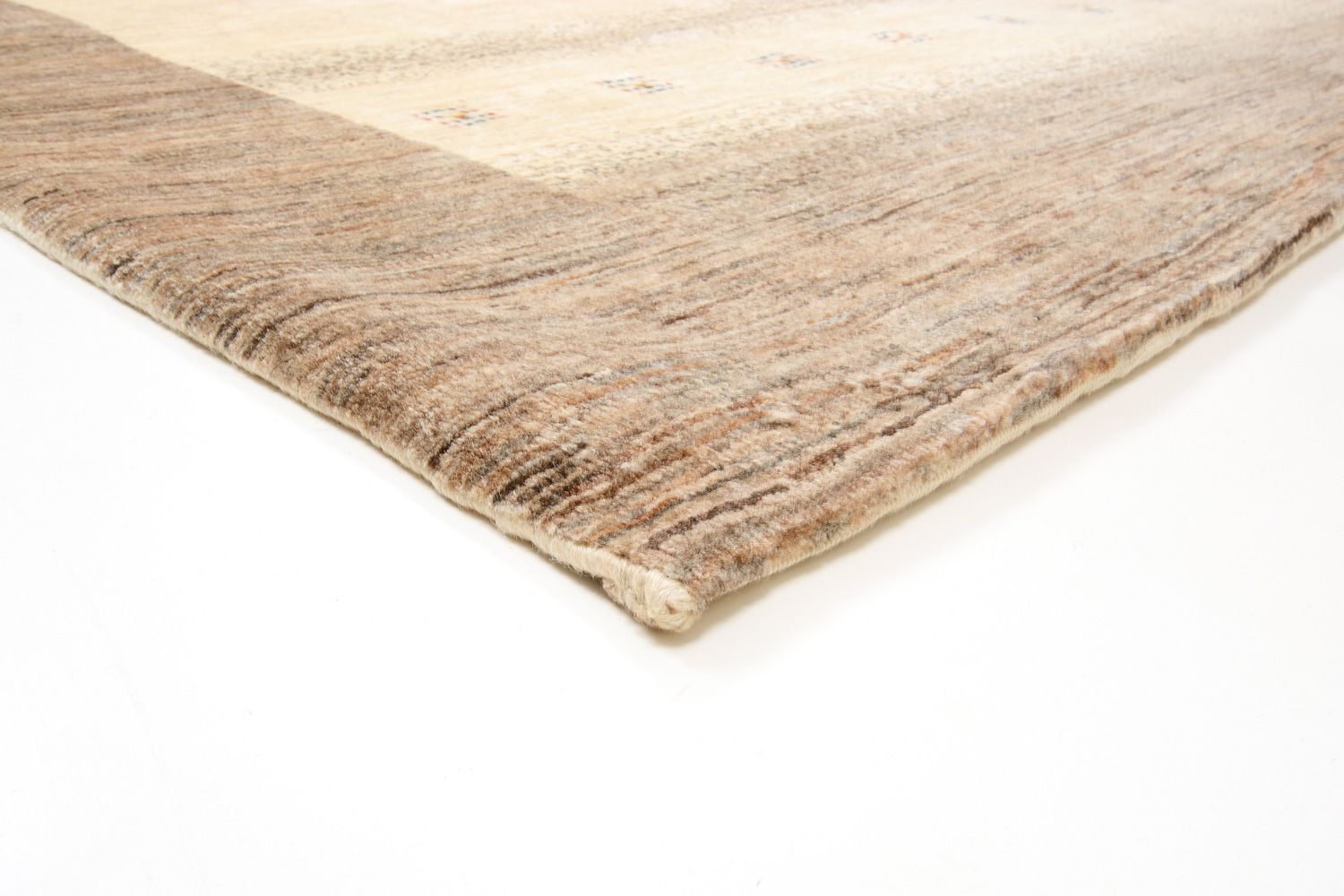 Gabbeh Tæppe - Loribaft Persisk - 301 x 201 cm - beige