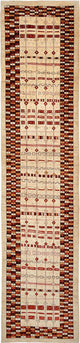 Loribaft Tæppe 391x88cm - Perserteppich Wollteppich