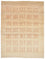 Gabbeh Tæppe - Loribaft Persisk - 198 x 148 cm - natur