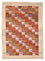 Gabbeh Tæppe - Loribaft Persisk - 142 x 101 cm - rød