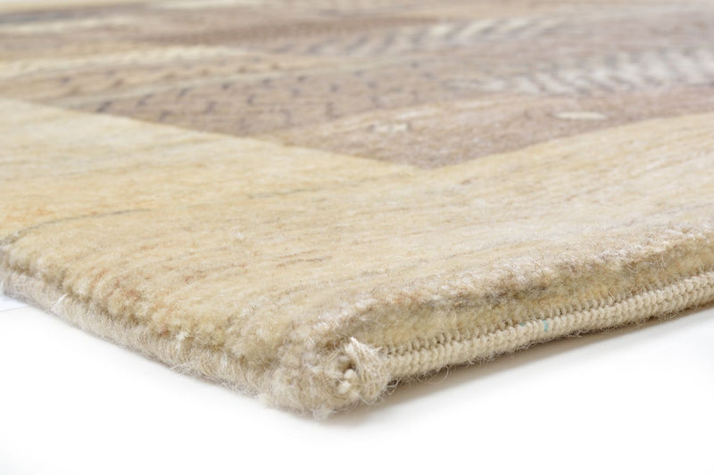 Gabbeh Tæppe - Loribaft Persisk - 156 x 110 cm - sand