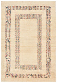 Gabbeh Tæppe - Loribaft Persisk - 180 x 120 cm - beige