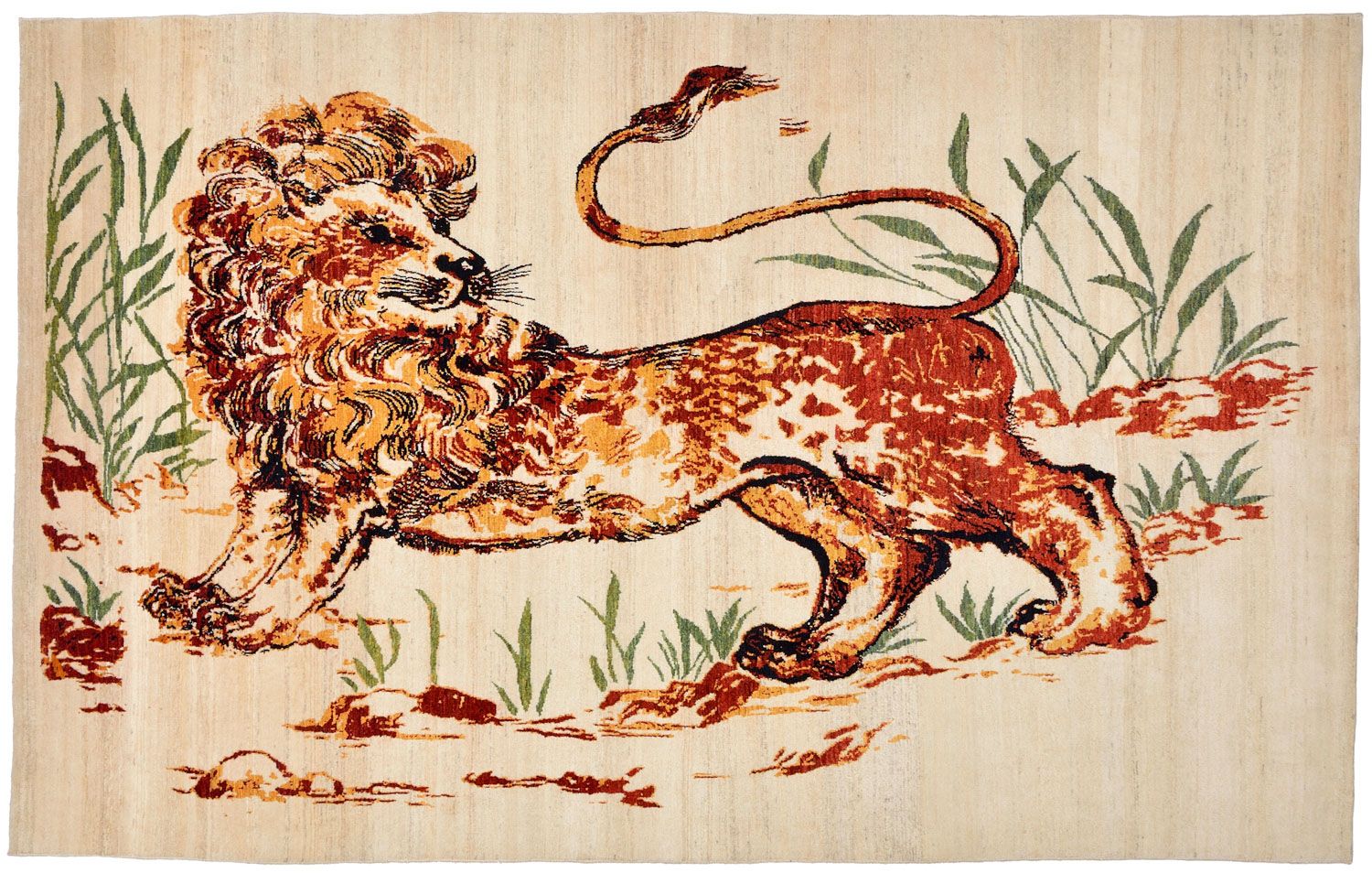 Gabbeh Tæppe - Loribaft Persisk - 277 x 172 cm - flerfarvet