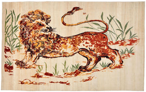 Gabbeh Tæppe - Loribaft Persisk - 277 x 172 cm - flerfarvet