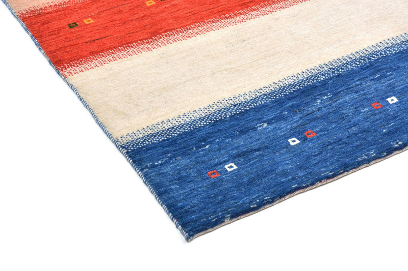 Gabbeh Tæppe - Loribaft Persisk - 198 x 101 cm - flerfarvet