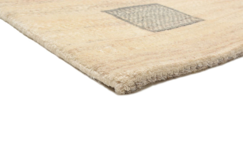 Gabbeh Tæppe - Loribaft Persisk - 179 x 125 cm - lys brun