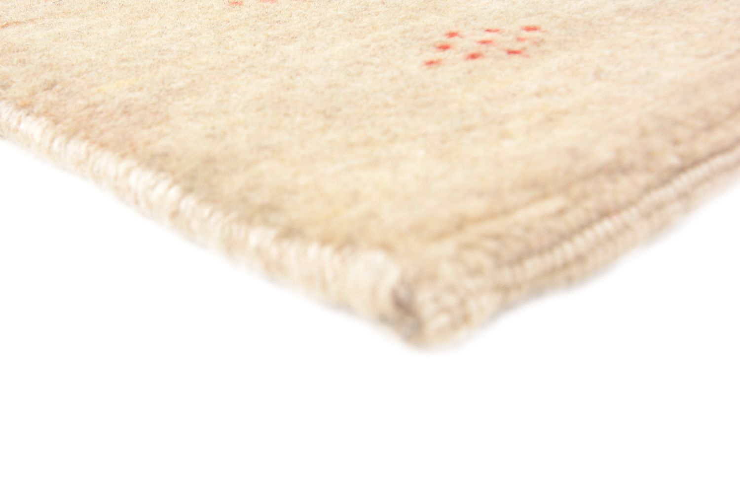 Løber Gabbeh Tæppe - Loribaft Persisk - 201 x 85 cm - beige