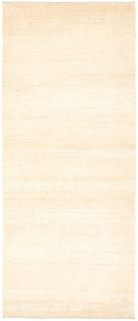 Løber Gabbeh Tæppe - Loribaft Persisk - 206 x 85 cm - natur
