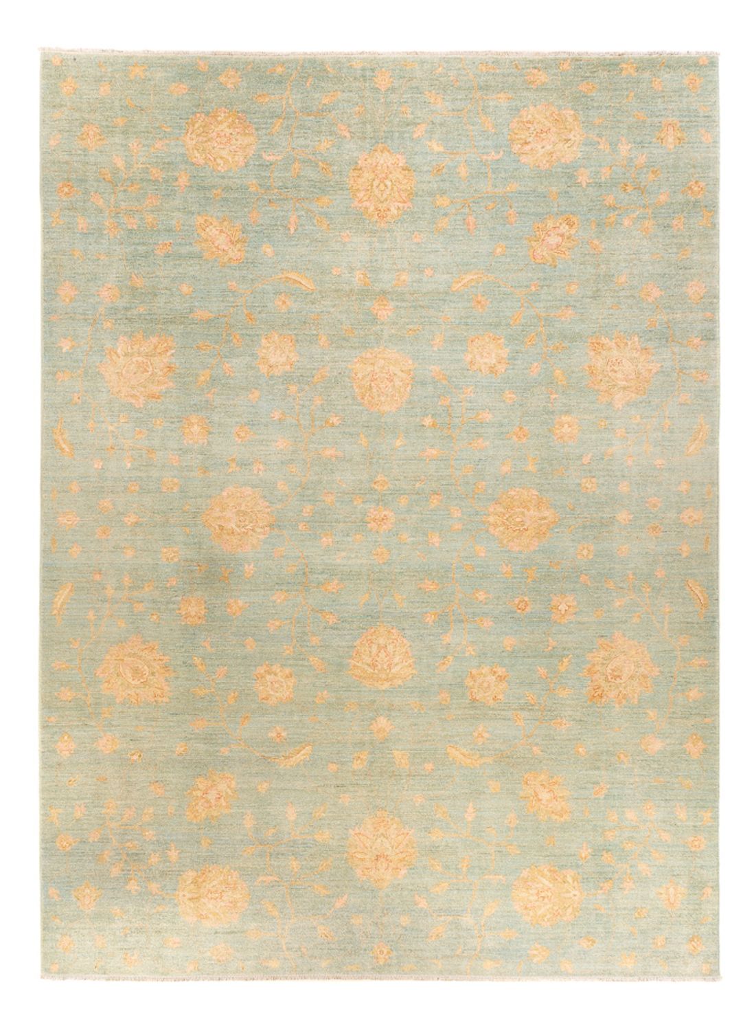 Ziegler Carpet - 344 x 251 cm - lysegrøn