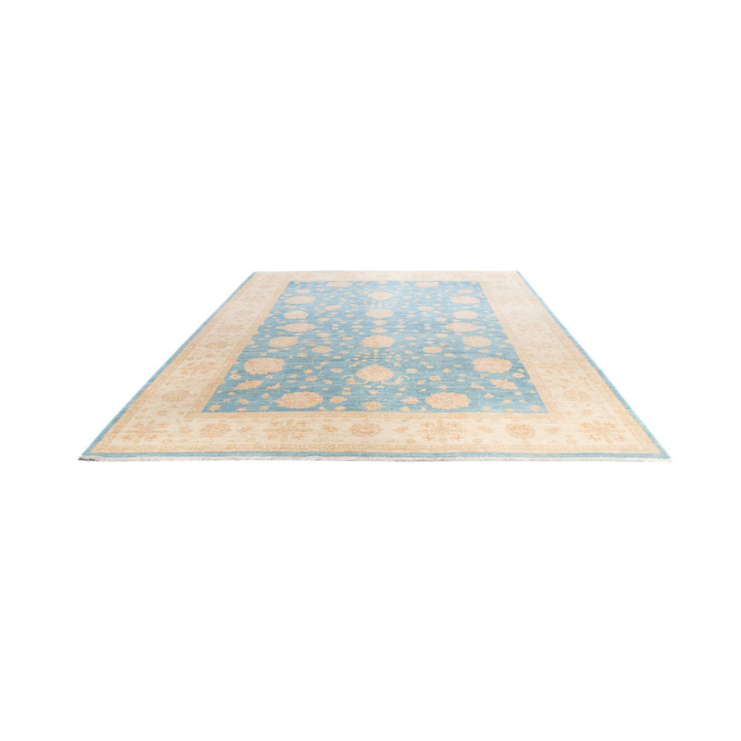 Ziegler Carpet - 343 x 258 cm - lyseblå
