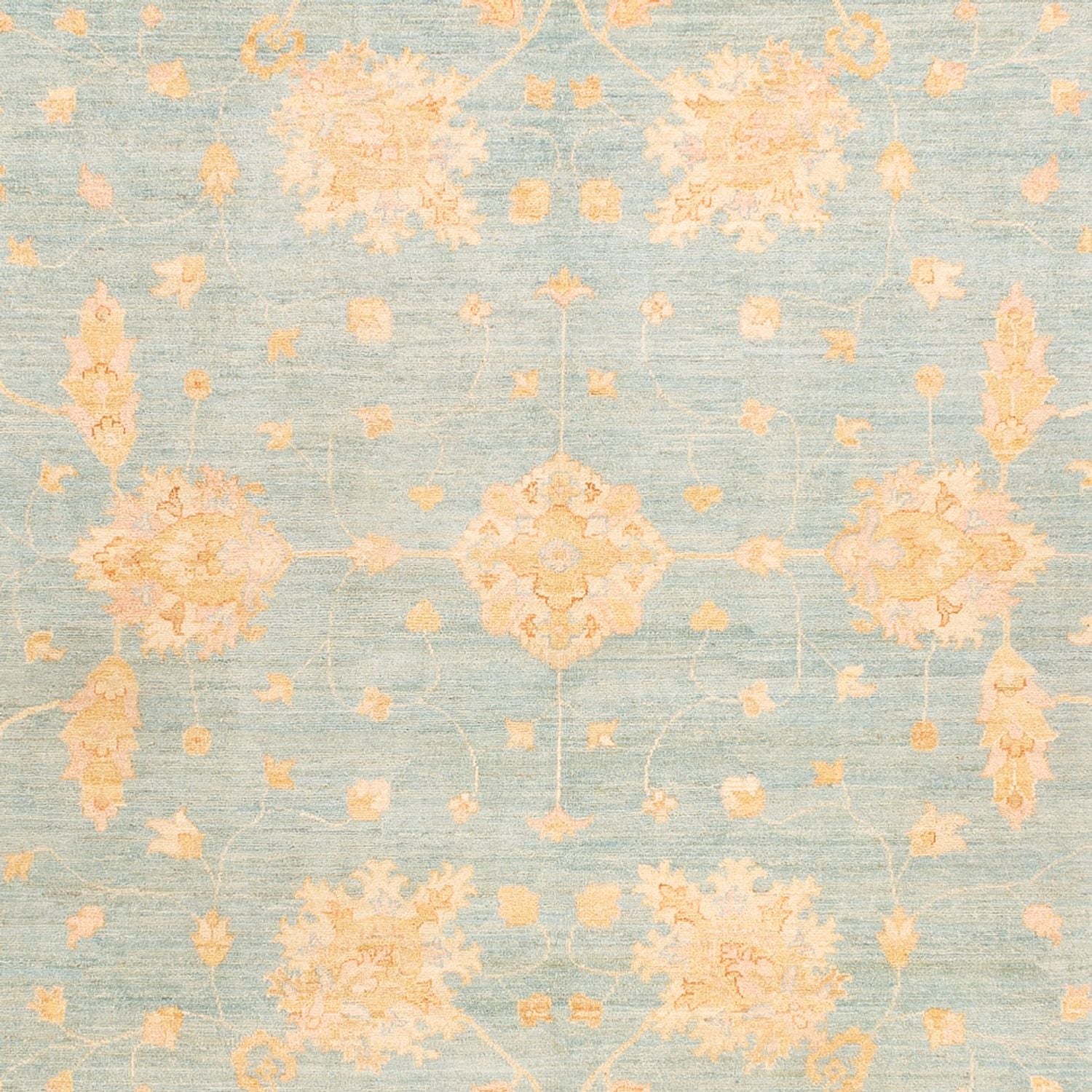 Ziegler Carpet - 352 x 253 cm - lyseblå