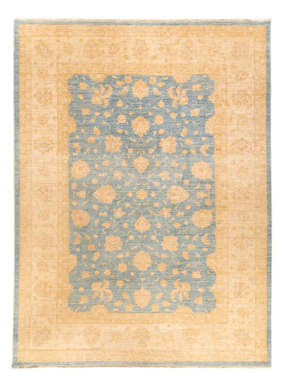 Ziegler Carpet - 342 x 255 cm - lyseblå