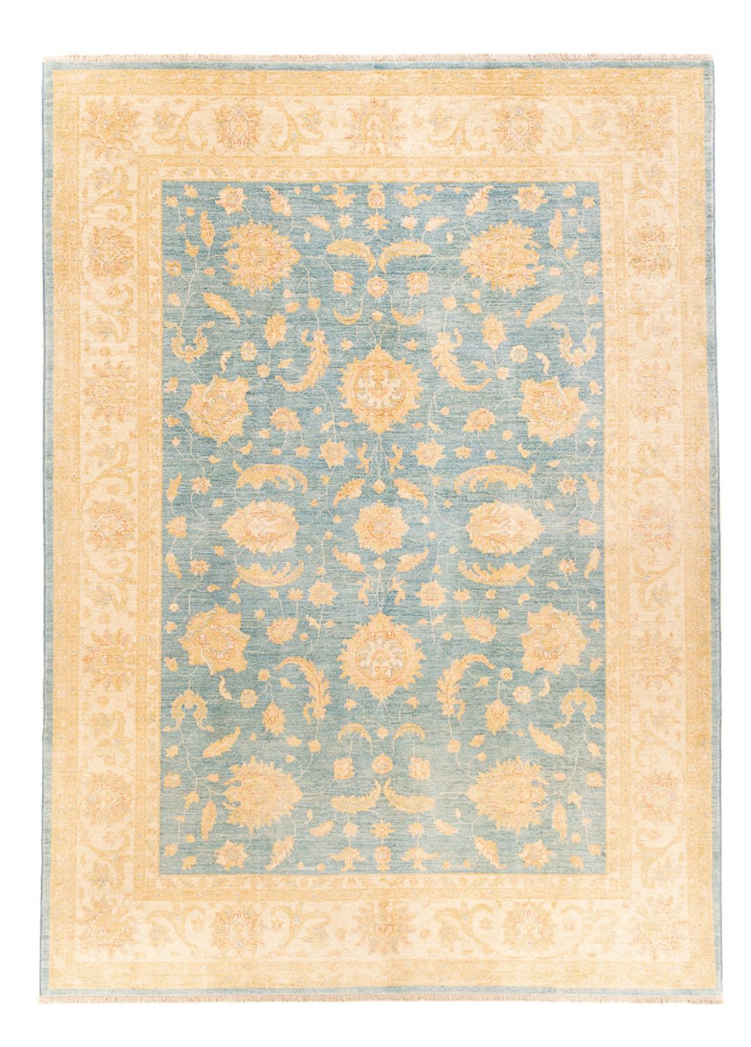 Ziegler Carpet - 343 x 249 cm - lyseblå