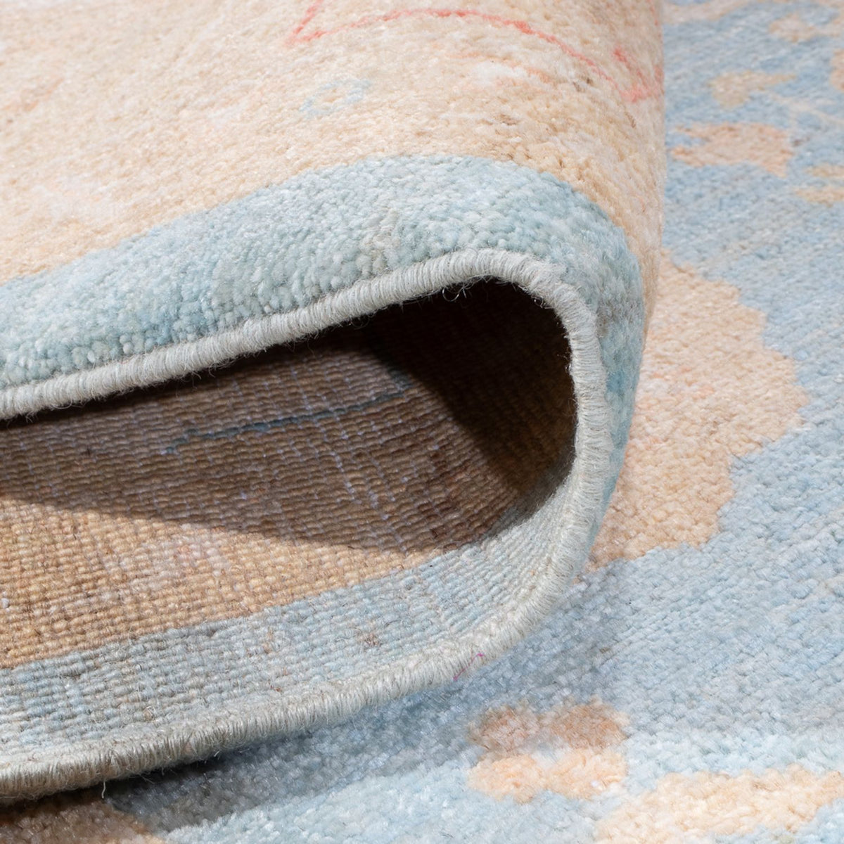 Ziegler Carpet - 345 x 257 cm - lyseblå