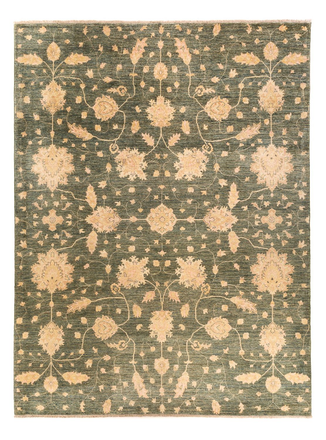 Ziegler Carpet - 348 x 256 cm - olivengrøn