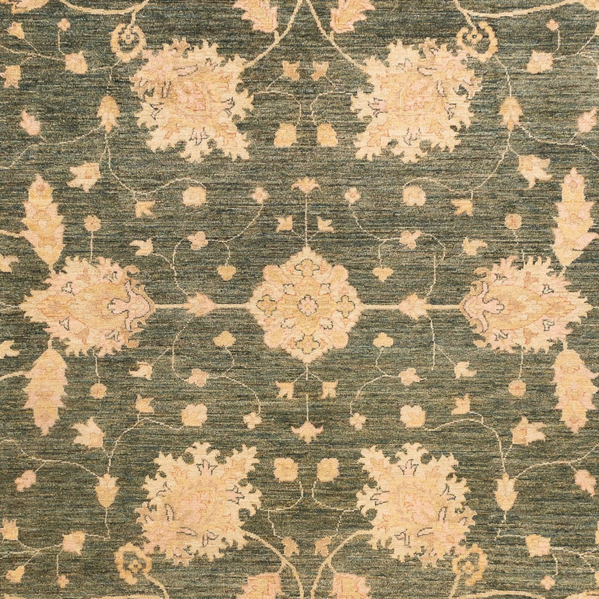 Ziegler Carpet - 348 x 256 cm - olivengrøn