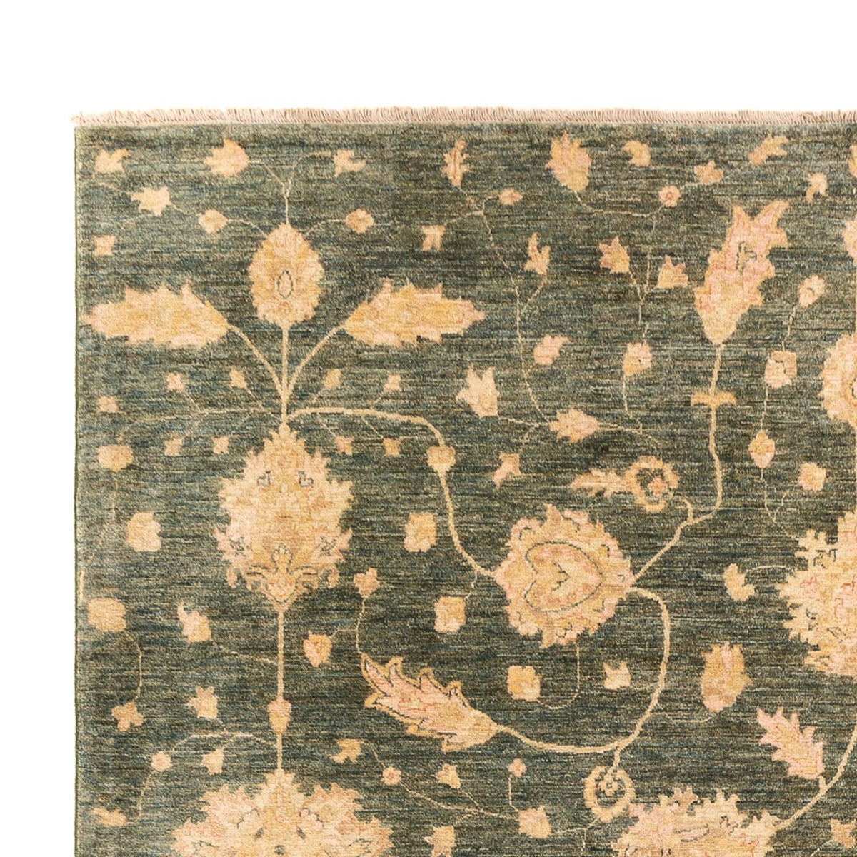 Ziegler Carpet - 348 x 256 cm - olivengrøn