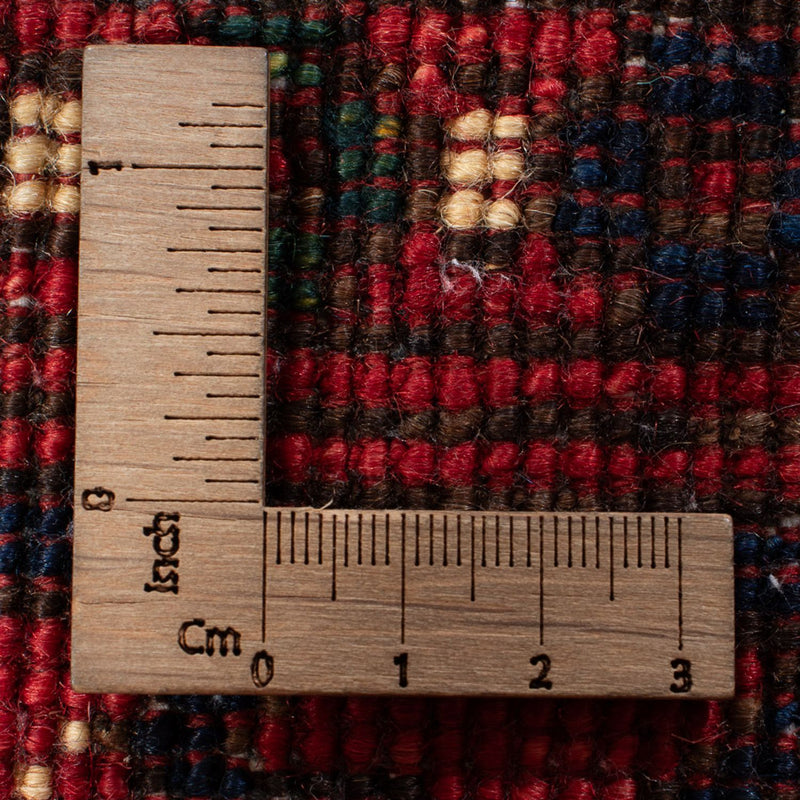 Løber Afghansk tæppe - 201 x 81 cm - rød