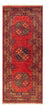 Løber Afghansk tæppe - 207 x 86 cm - rød