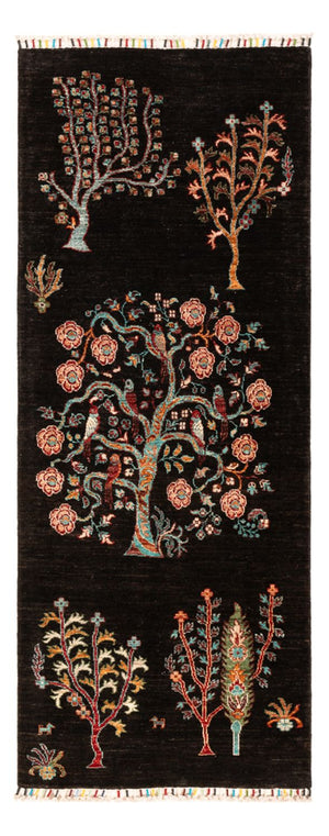 Løber Ziegler Carpet - Ariana - 200 x 79 cm - sort