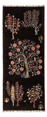 Løber Ziegler Carpet - Ariana - 199 x 77 cm - sort