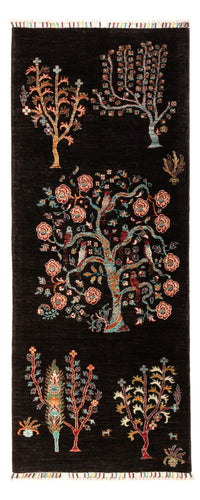 Løber Ziegler Carpet - Ariana - 199 x 77 cm - sort
