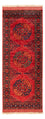 Løber Afghansk tæppe - 205 x 82 cm - rød