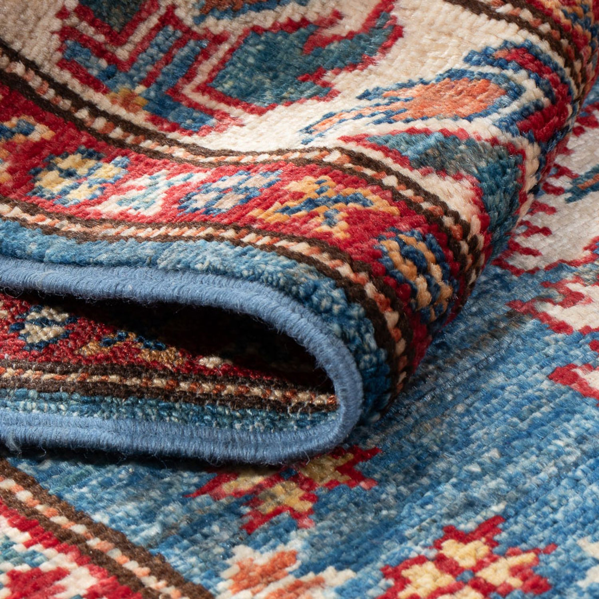 Løber Ziegler Carpet - Kazak - 200 x 76 cm - blå