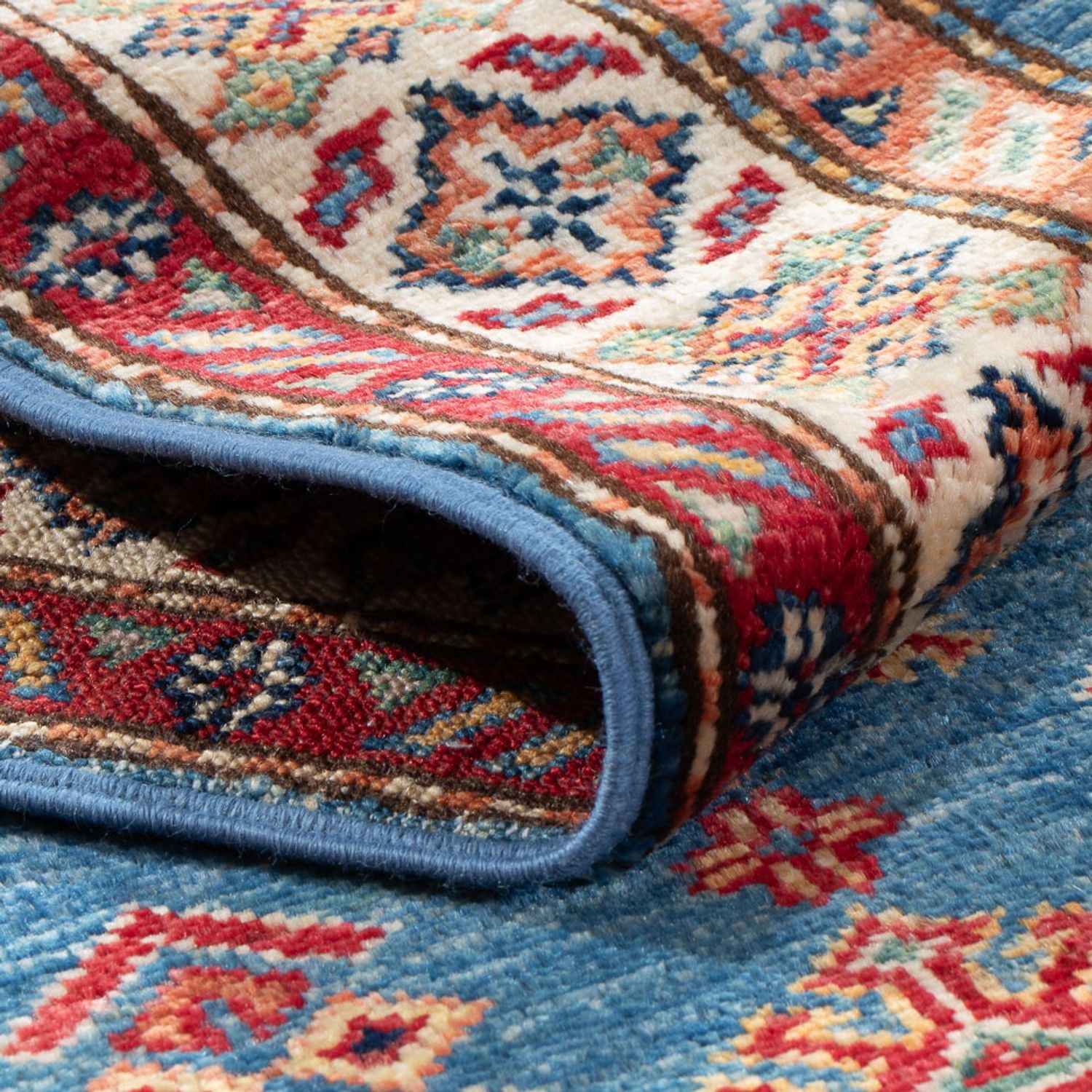 Løber Ziegler Carpet - Kazak - 179 x 59 cm - lyseblå