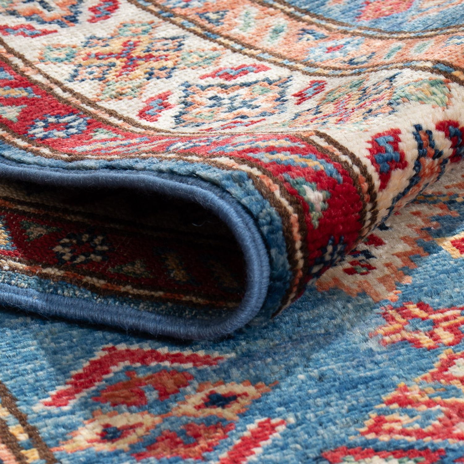 Løber Ziegler Carpet - Kazak - 177 x 63 cm - lyseblå