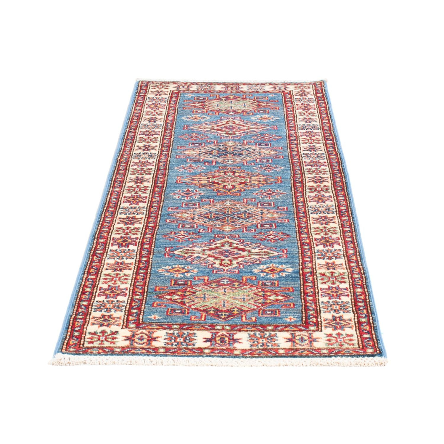 Løber Ziegler Carpet - Kazak - 185 x 61 cm - lyseblå