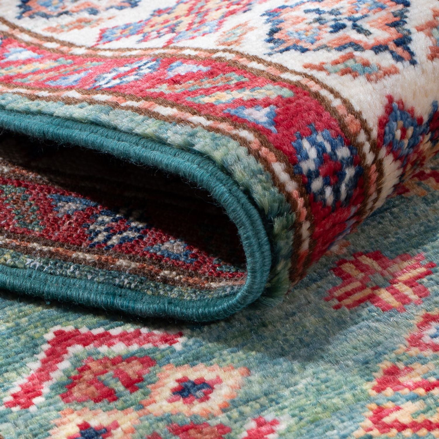 Løber Ziegler Carpet - Kazak - 185 x 61 cm - lysegrøn