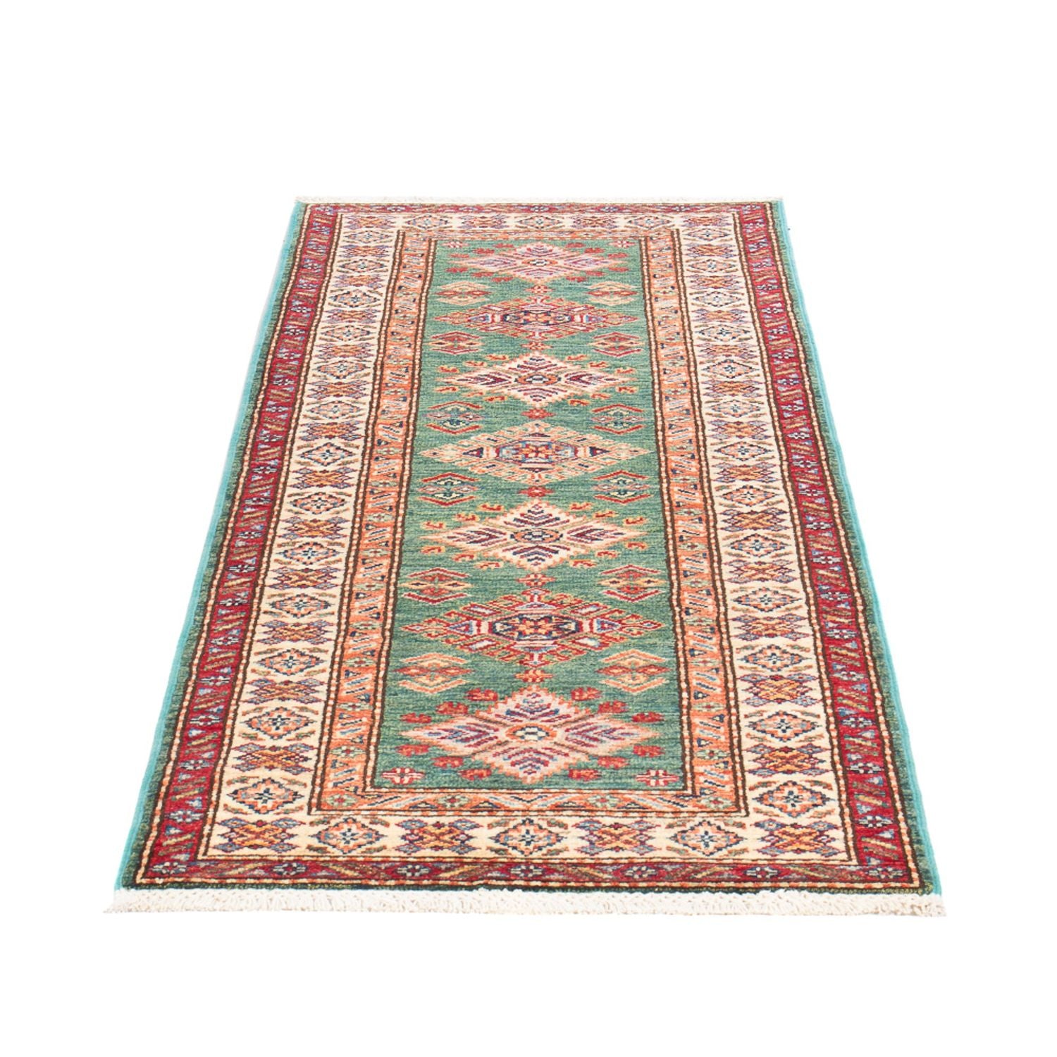 Løber Ziegler Carpet - Kazak - 184 x 59 cm - lysegrøn