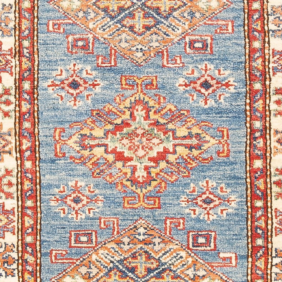 Løber Ziegler Carpet - Kazak - 186 x 58 cm - lyseblå