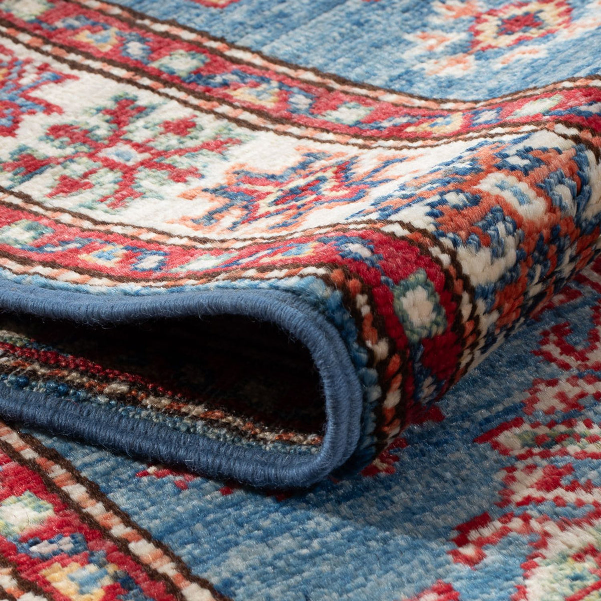 Løber Ziegler Carpet - Kazak - 186 x 58 cm - lyseblå