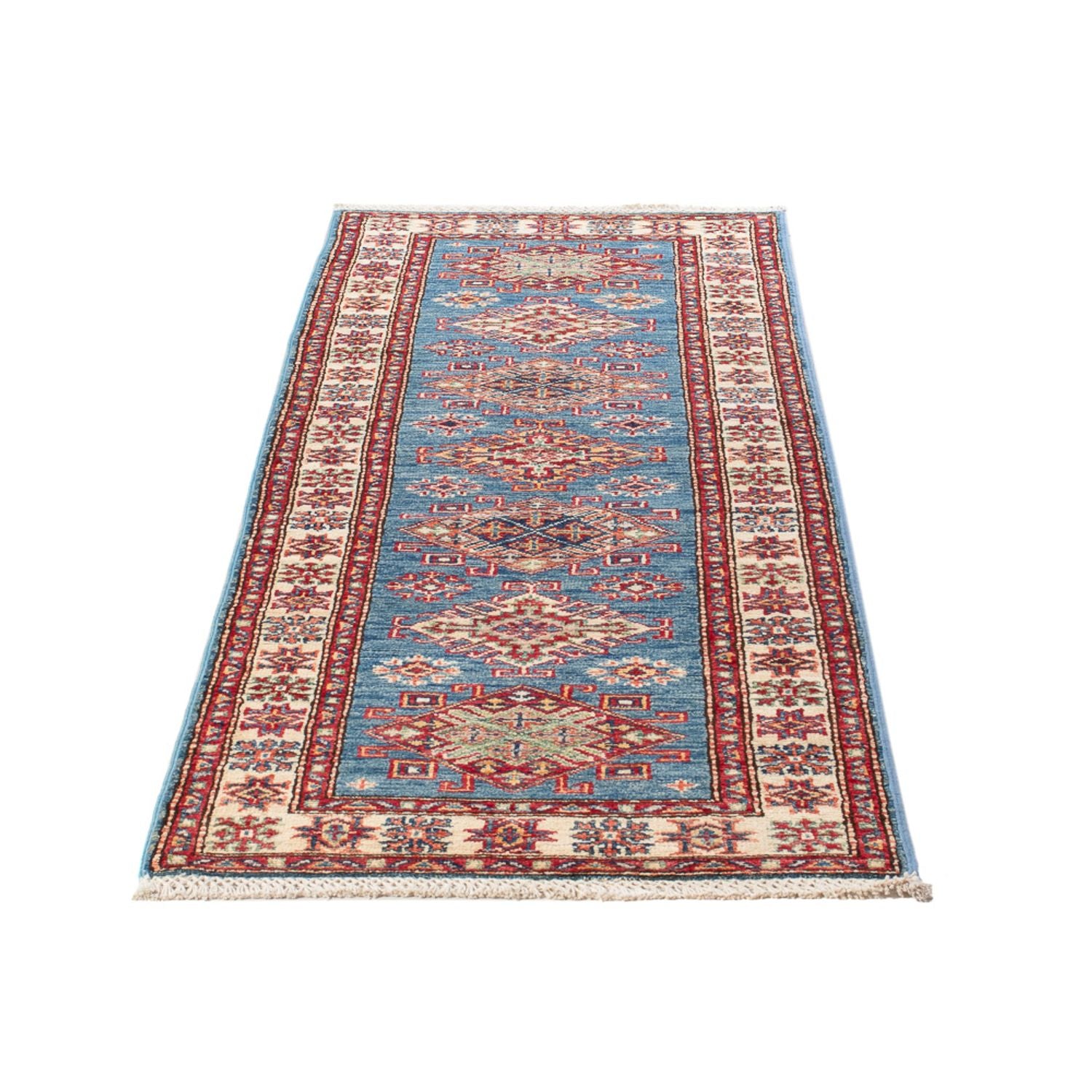 Løber Ziegler Carpet - Kazak - 186 x 58 cm - lyseblå